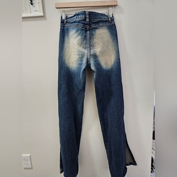 Y2K Vintage Delia's split leg denim, mud rinse sz. 9/10 - Picture 11 of 16